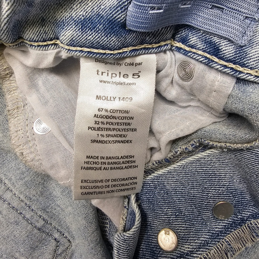Joe's Jeans Molly 1409 Girls Size 16 Light Wash Distressed Split Hem Flare Jeans - Picture 6 of 11